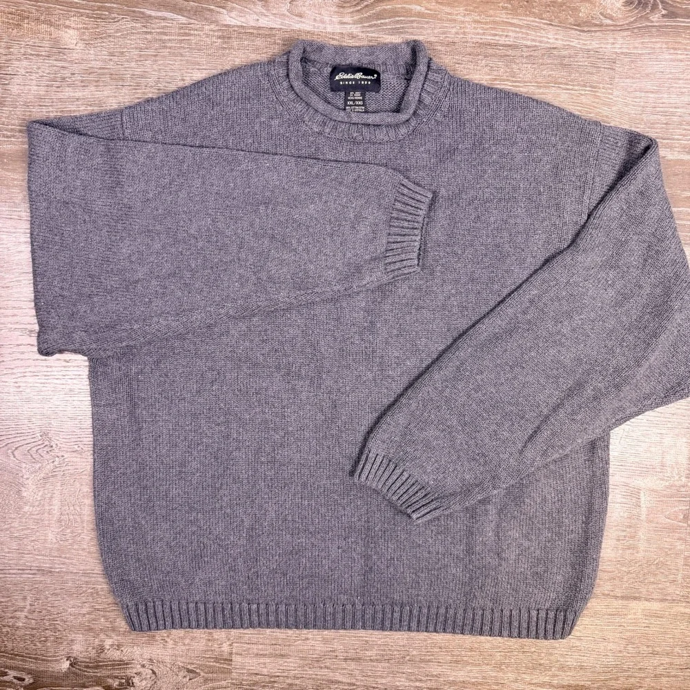 VTG 90s Eddie Bauer Chunky Knit Sweater Mens XXL Made In Australia Grandpa Core
